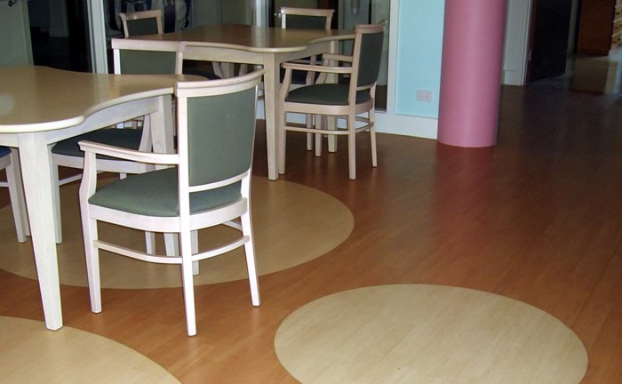 Dementia-friendly floor design
